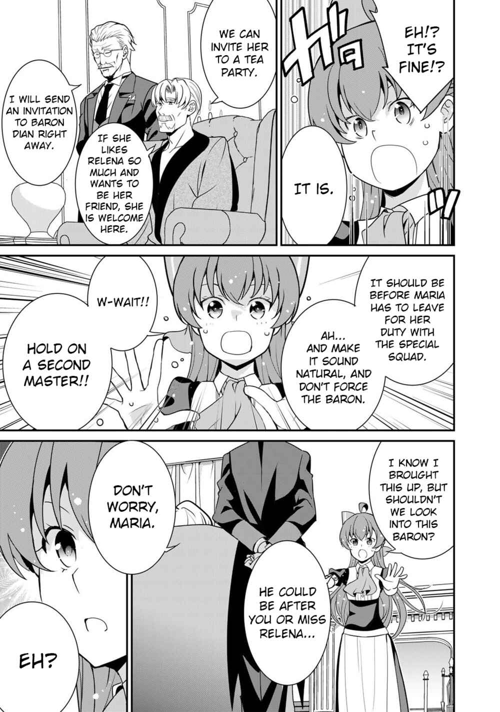Saikyou no Kurokishi ♂, Sentou Maid ♀ ni Tenshoku Shimashita Chapter 45 - Page 7