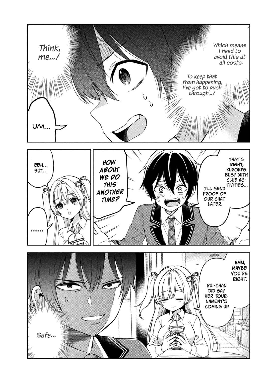 Inkya no Ore ga Sekigae de S-kyuu Bishoujo ni Kakomaretara Himitsu no Kankei ga Hajimatta. Chapter 5 - Page 11