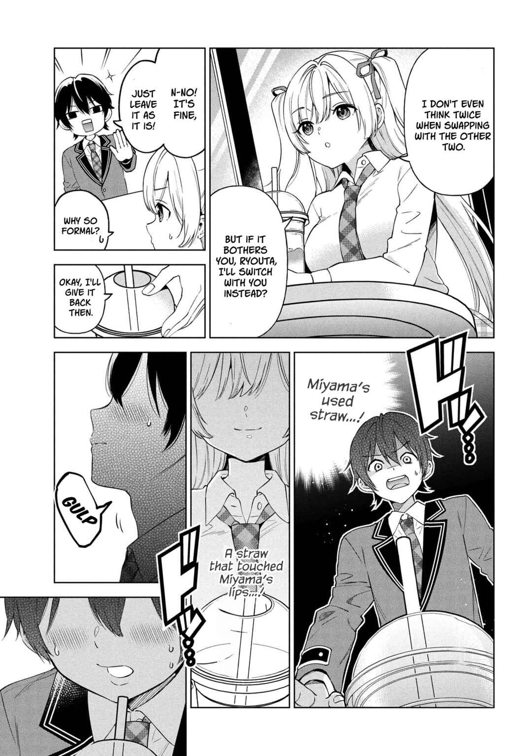 Inkya no Ore ga Sekigae de S-kyuu Bishoujo ni Kakomaretara Himitsu no Kankei ga Hajimatta. Chapter 5 - Page 21