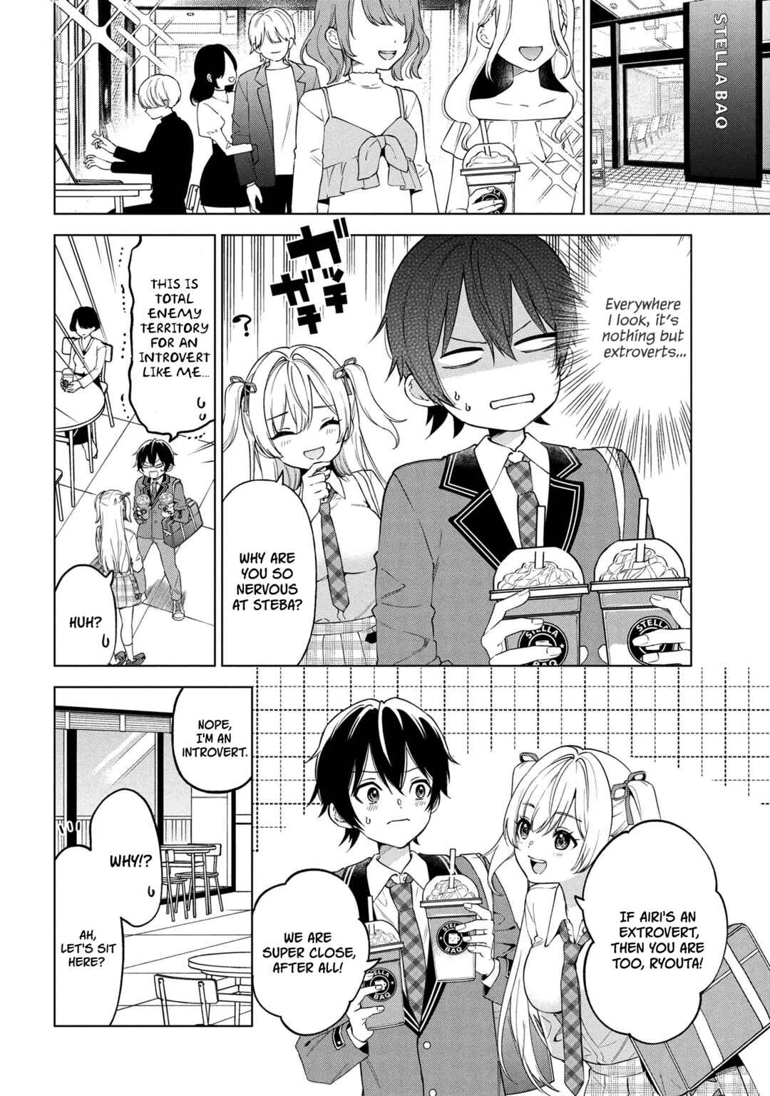 Inkya no Ore ga Sekigae de S-kyuu Bishoujo ni Kakomaretara Himitsu no Kankei ga Hajimatta. Chapter 5 - Page 4