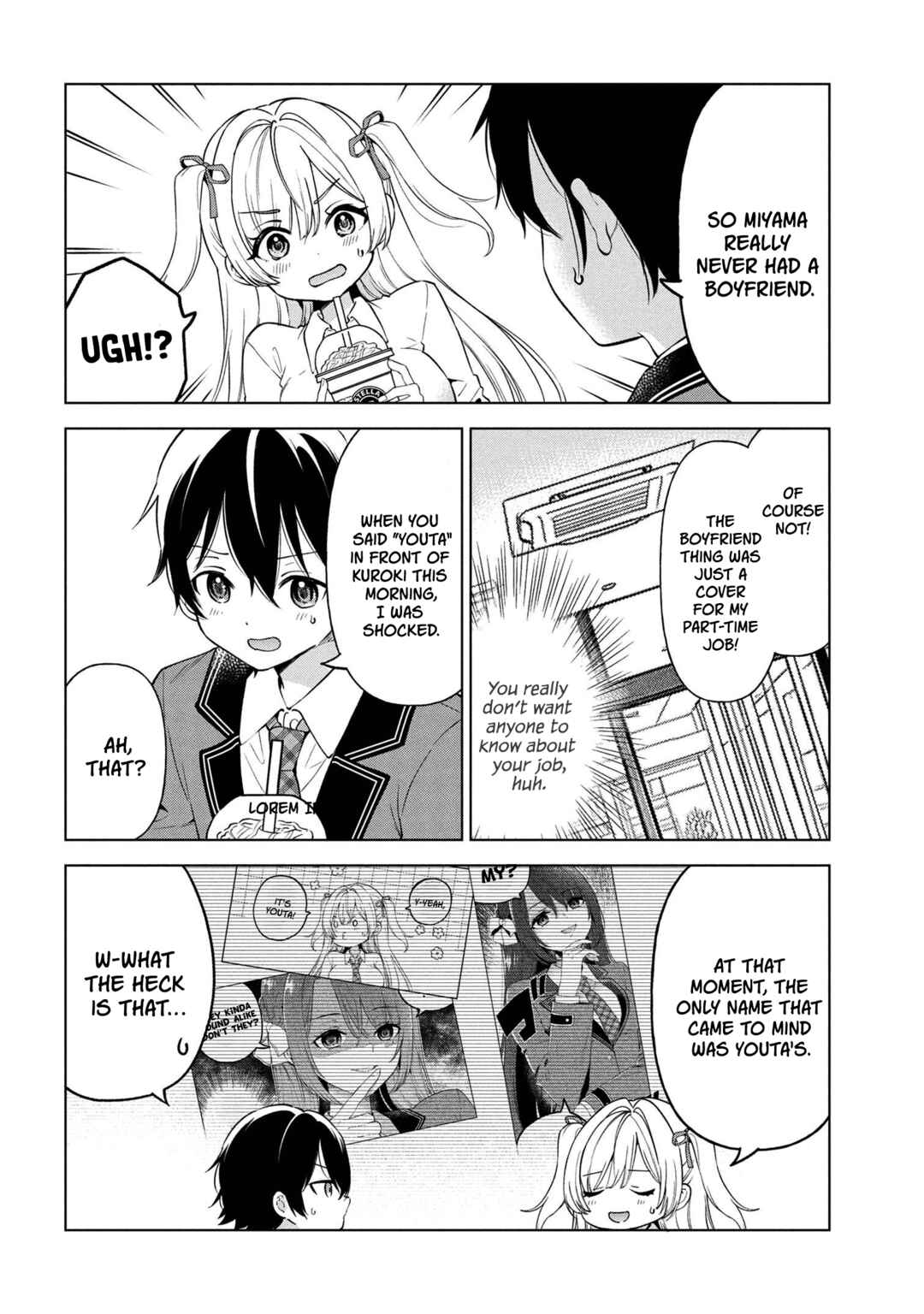 Inkya no Ore ga Sekigae de S-kyuu Bishoujo ni Kakomaretara Himitsu no Kankei ga Hajimatta. Chapter 5 - Page 6