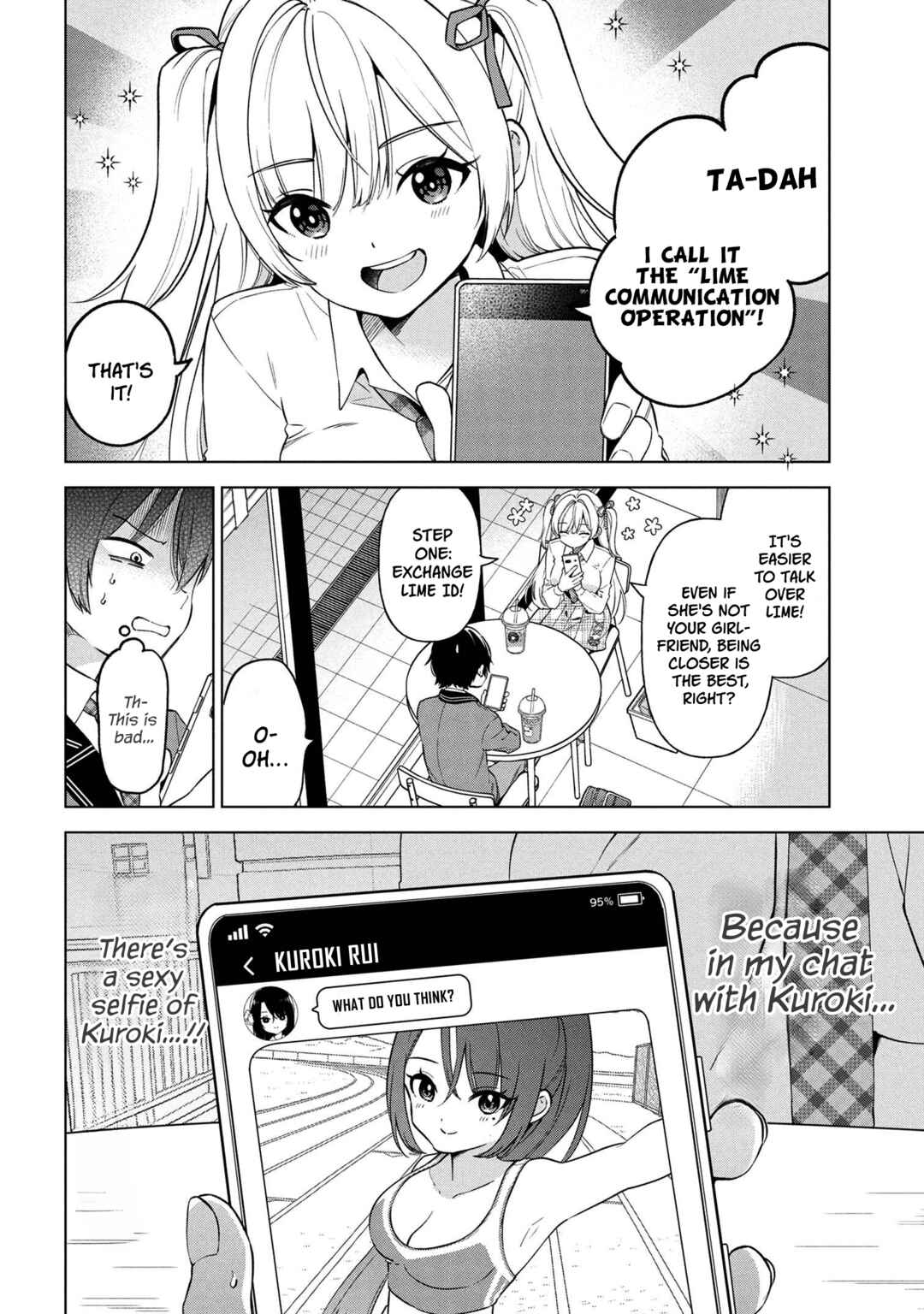 Inkya no Ore ga Sekigae de S-kyuu Bishoujo ni Kakomaretara Himitsu no Kankei ga Hajimatta. Chapter 5 - Page 8