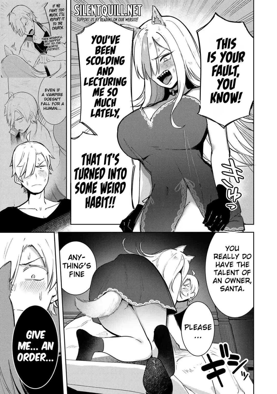 Kyuuketsuki-san wa Chitoraretai Chapter 16 - Page 6
