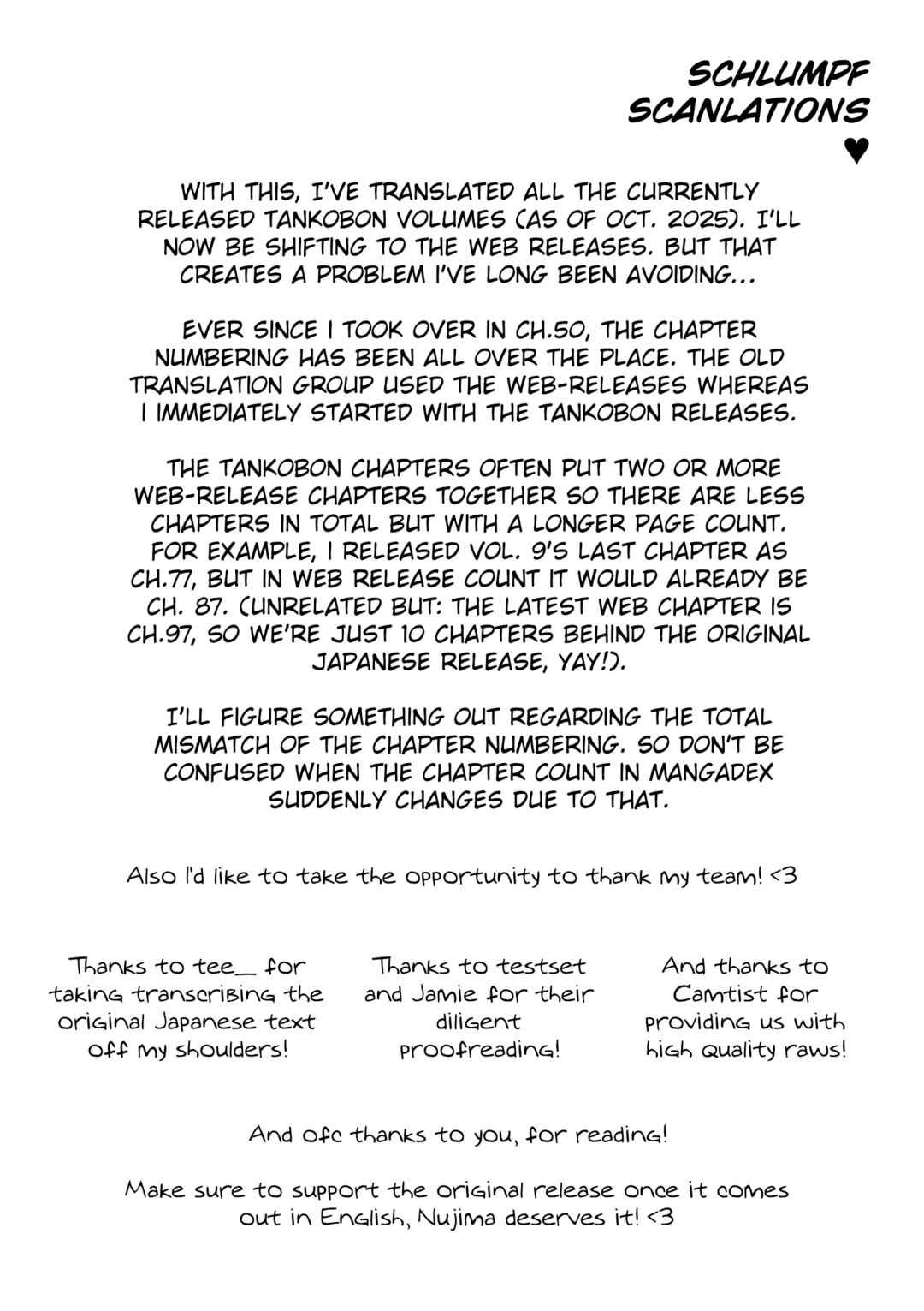Kaii to Otome to Kamikakushi Chapter 77.5 - Page 11