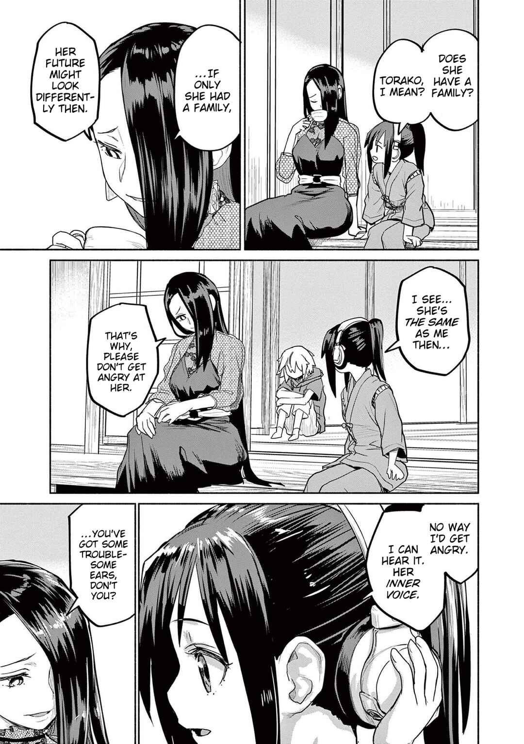 Kaii to Otome to Kamikakushi Chapter 77.5 - Page 3