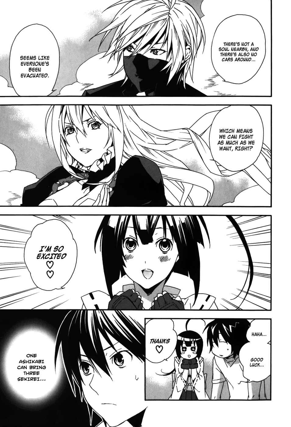 Sekirei Chapter 85 - Page 4