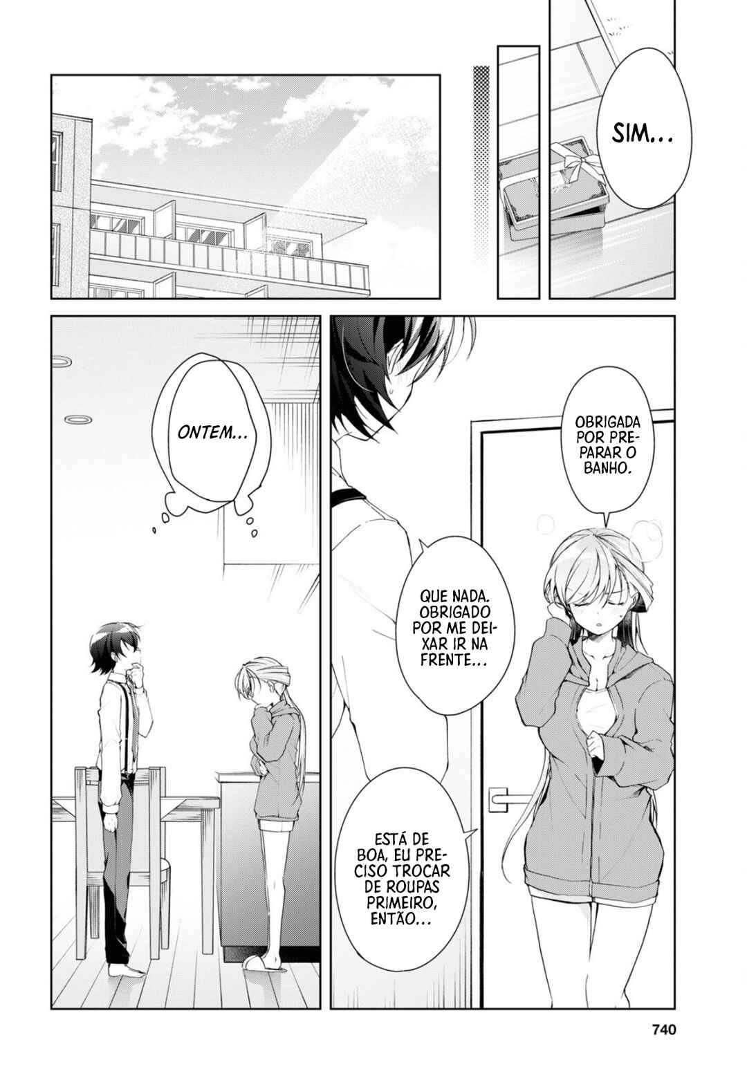 Isshiki-san wa Koi wo Shiritai. Chapter 34 - Page 32