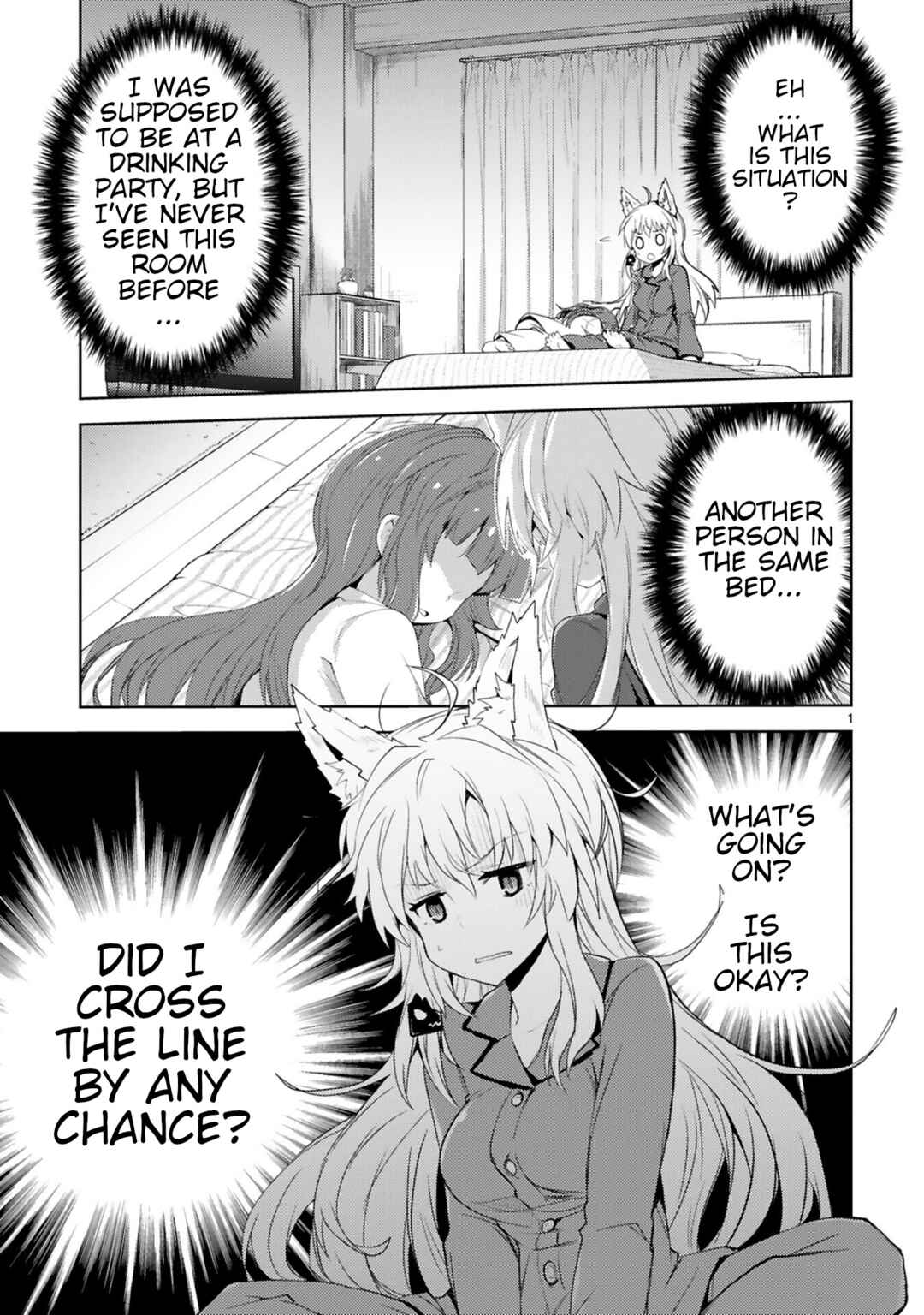Kaijin Kaihatsubu no Kuroitsu-san Chapter 10 - Page 1