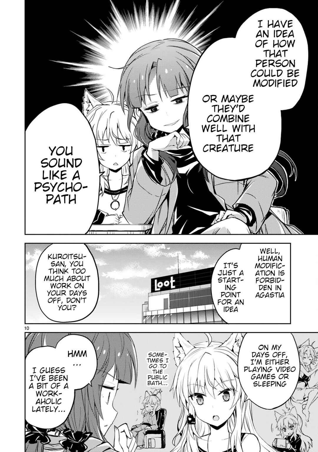 Kaijin Kaihatsubu no Kuroitsu-san Chapter 10 - Page 10