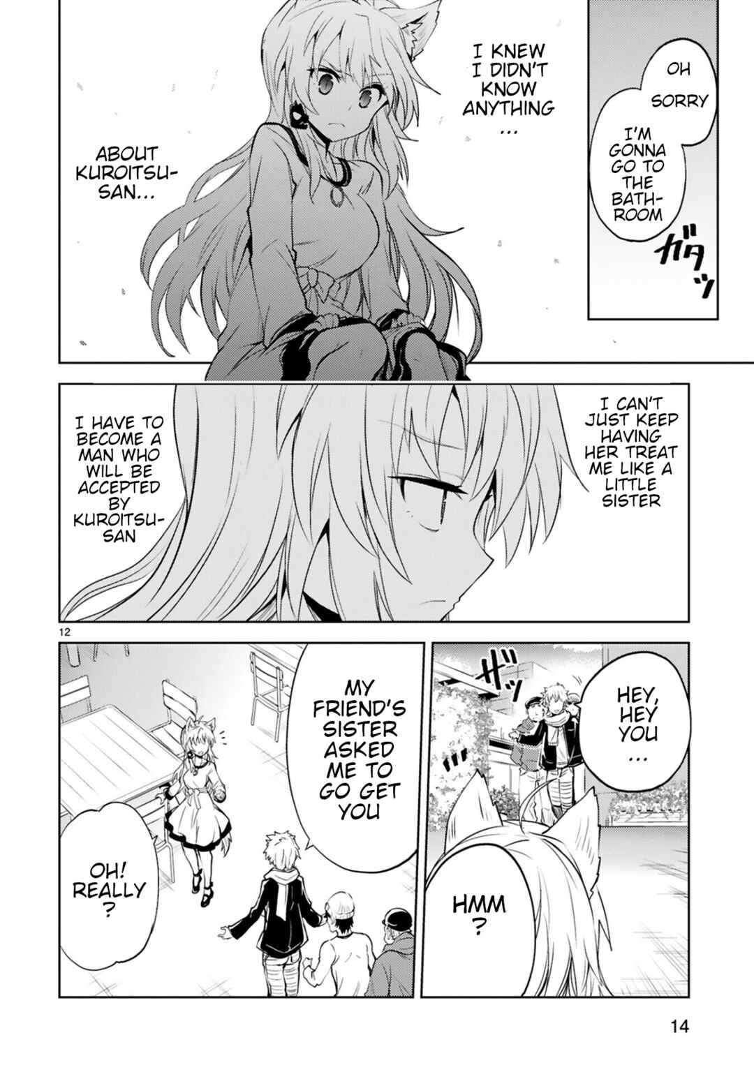 Kaijin Kaihatsubu no Kuroitsu-san Chapter 10 - Page 12