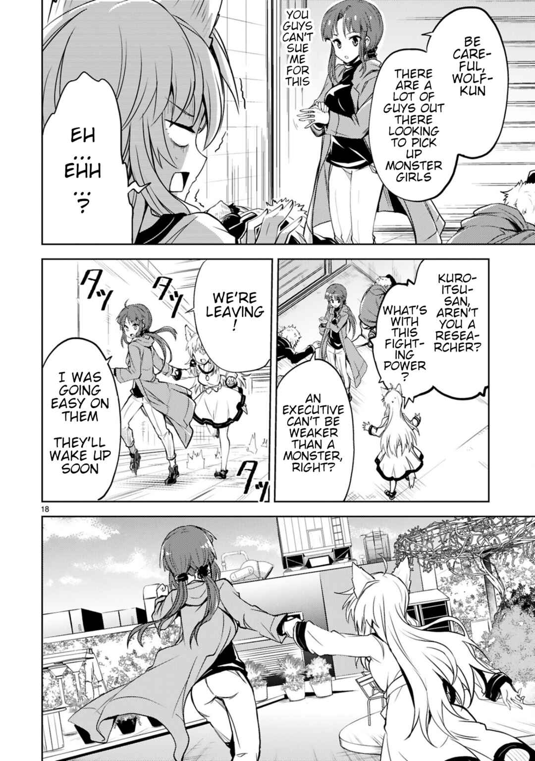 Kaijin Kaihatsubu no Kuroitsu-san Chapter 10 - Page 18