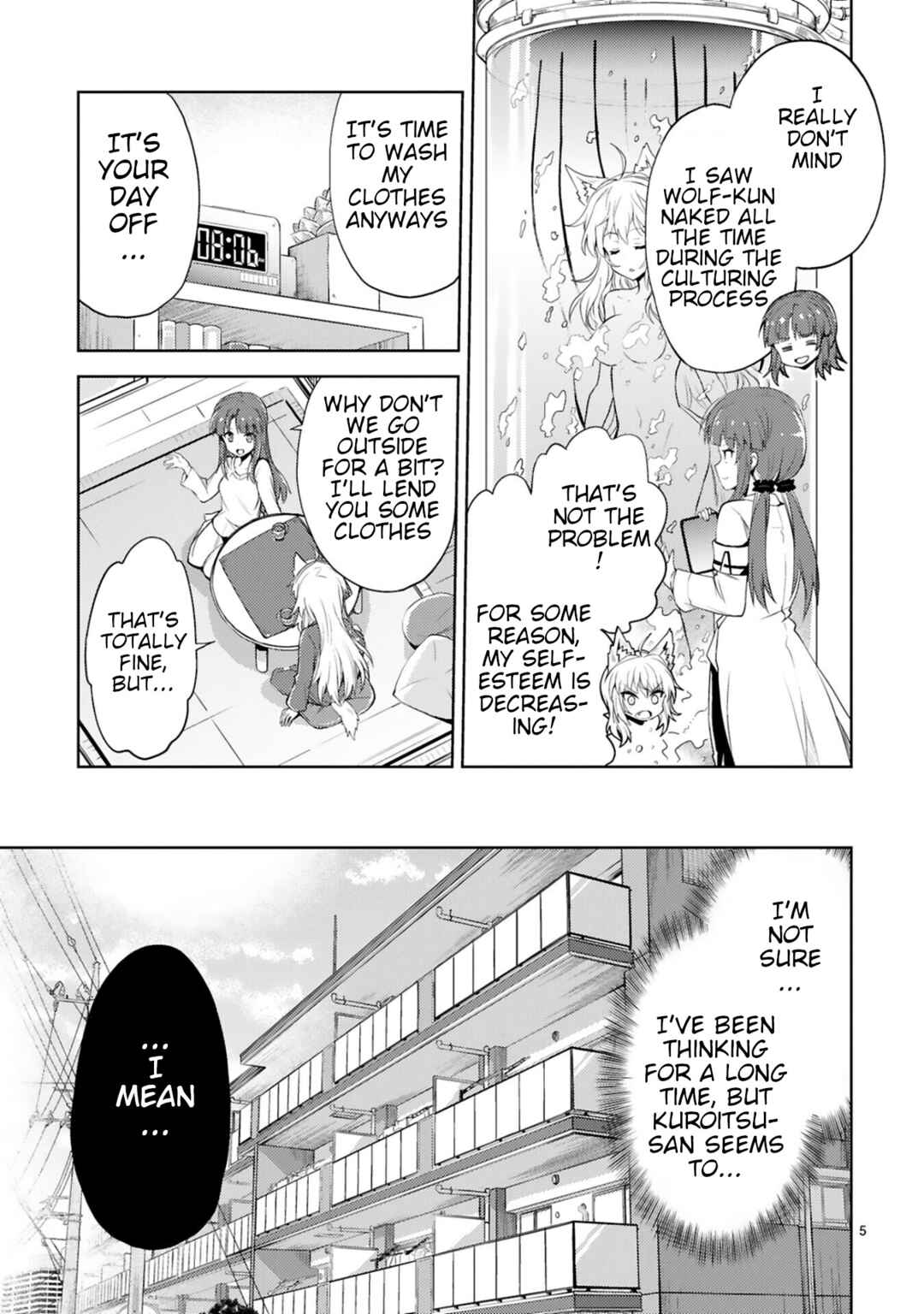 Kaijin Kaihatsubu no Kuroitsu-san Chapter 10 - Page 5