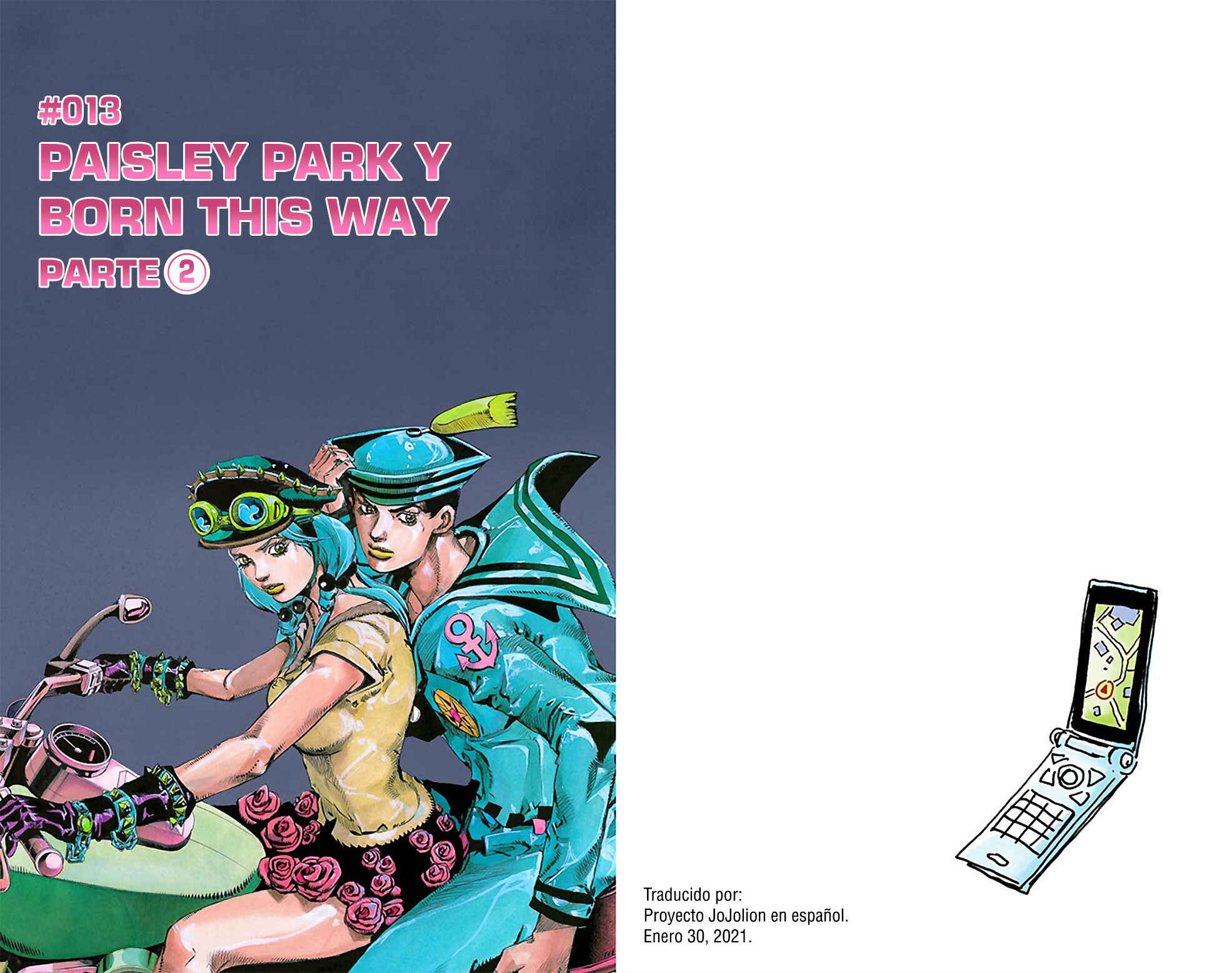 JoJo no Kimyou na Bouken: Part 8 - JoJolion Color-ban Chapter 13 - Page 1