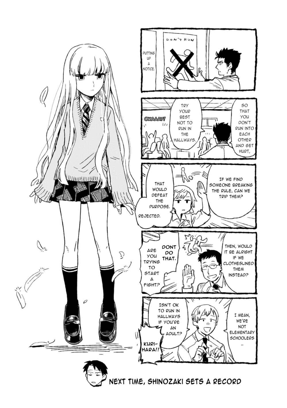 Shinozaki-kun no Mente Jijou Chapter 5 - Page 30
