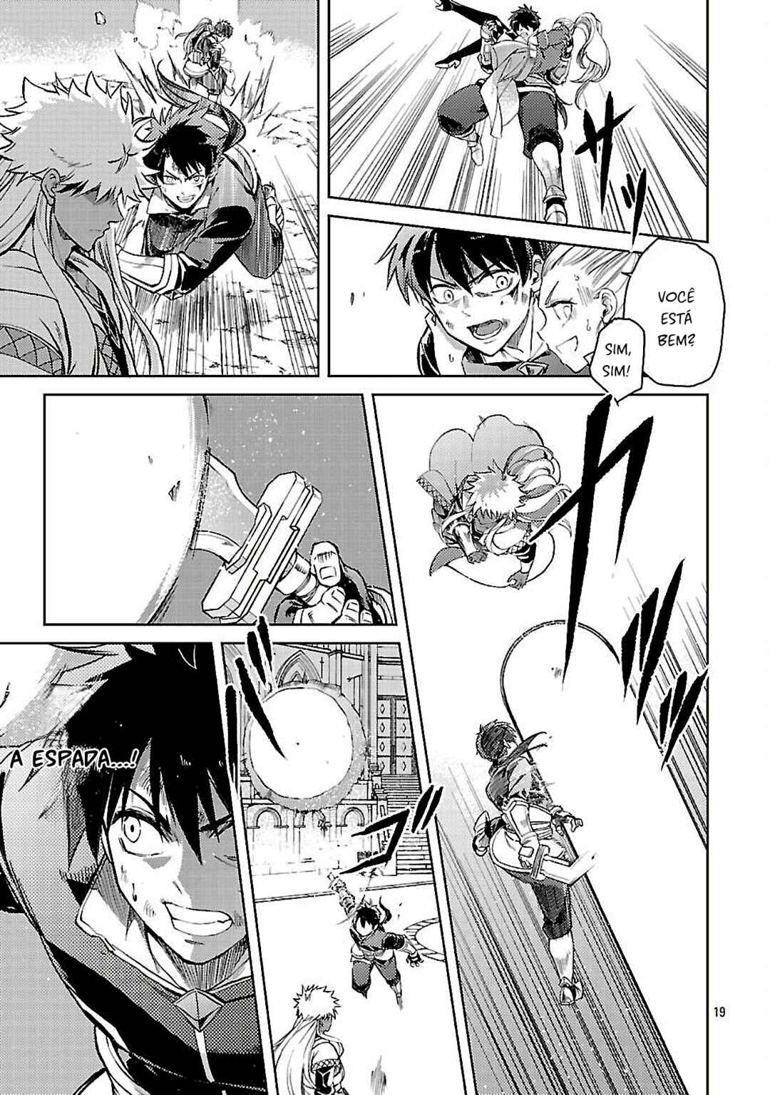 Class "Mushoku" no Eiyuutan: Koushaku-ke o Tsuihou Sareta ga, Jitsu wa Nagutta dake de Skill o Kakutoku Dekiru to Wakari, Tairiku Ichi no Eiyuu ni Noboritsumeru Chapter 35 - Page 19
