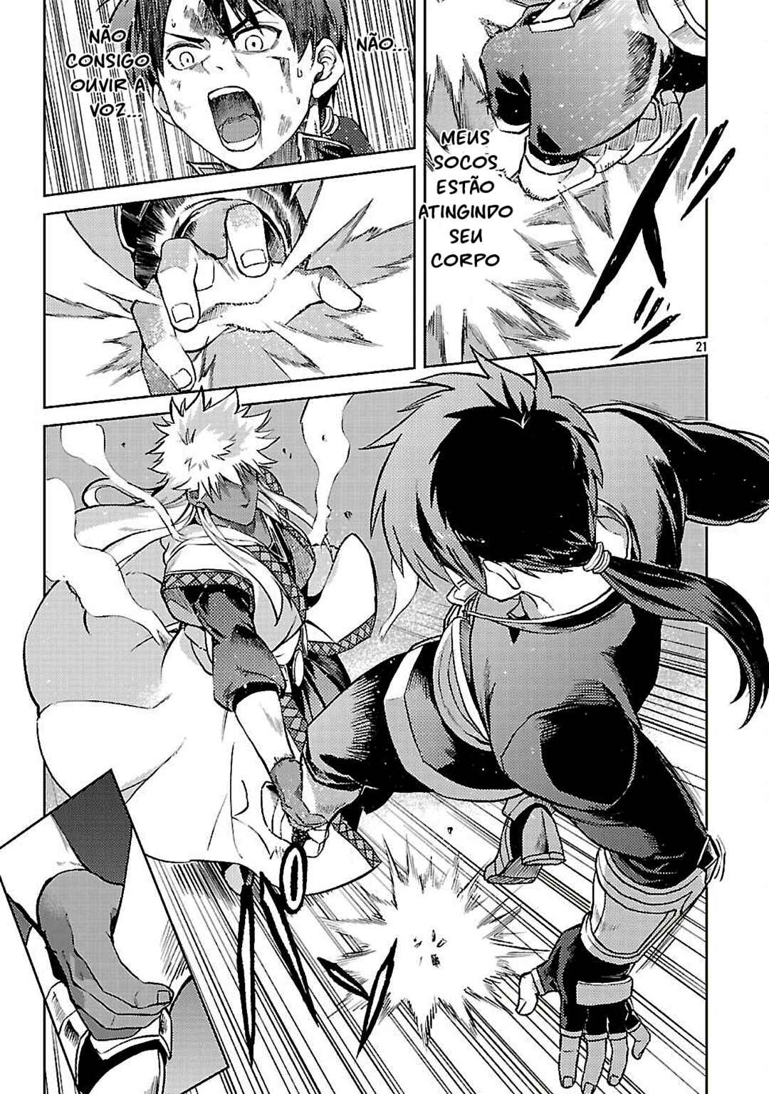 Class "Mushoku" no Eiyuutan: Koushaku-ke o Tsuihou Sareta ga, Jitsu wa Nagutta dake de Skill o Kakutoku Dekiru to Wakari, Tairiku Ichi no Eiyuu ni Noboritsumeru Chapter 35 - Page 21