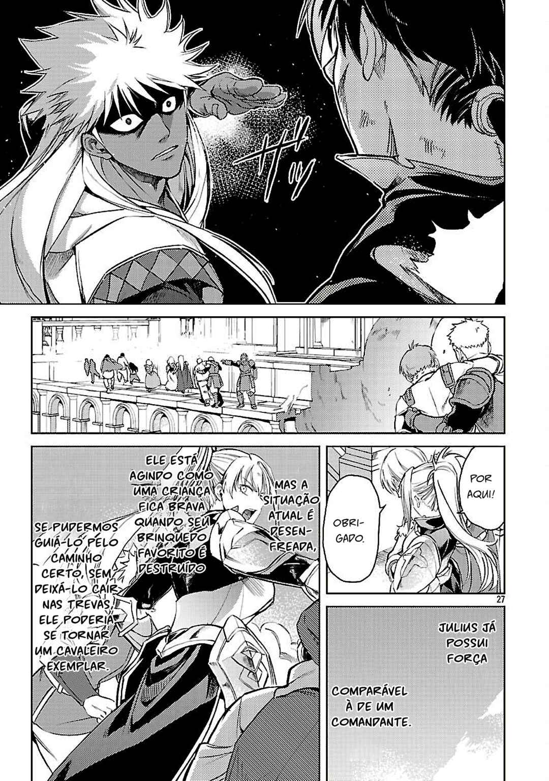Class "Mushoku" no Eiyuutan: Koushaku-ke o Tsuihou Sareta ga, Jitsu wa Nagutta dake de Skill o Kakutoku Dekiru to Wakari, Tairiku Ichi no Eiyuu ni Noboritsumeru Chapter 35 - Page 27