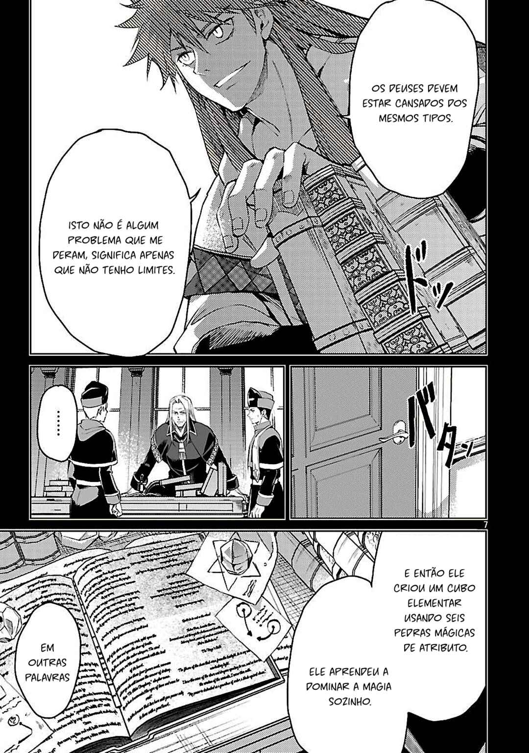 Class "Mushoku" no Eiyuutan: Koushaku-ke o Tsuihou Sareta ga, Jitsu wa Nagutta dake de Skill o Kakutoku Dekiru to Wakari, Tairiku Ichi no Eiyuu ni Noboritsumeru Chapter 35 - Page 7