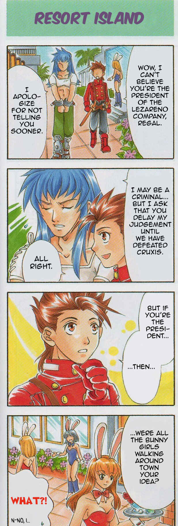 Tales of Symphonia 4koma Kings Chapter 43 - Page 1