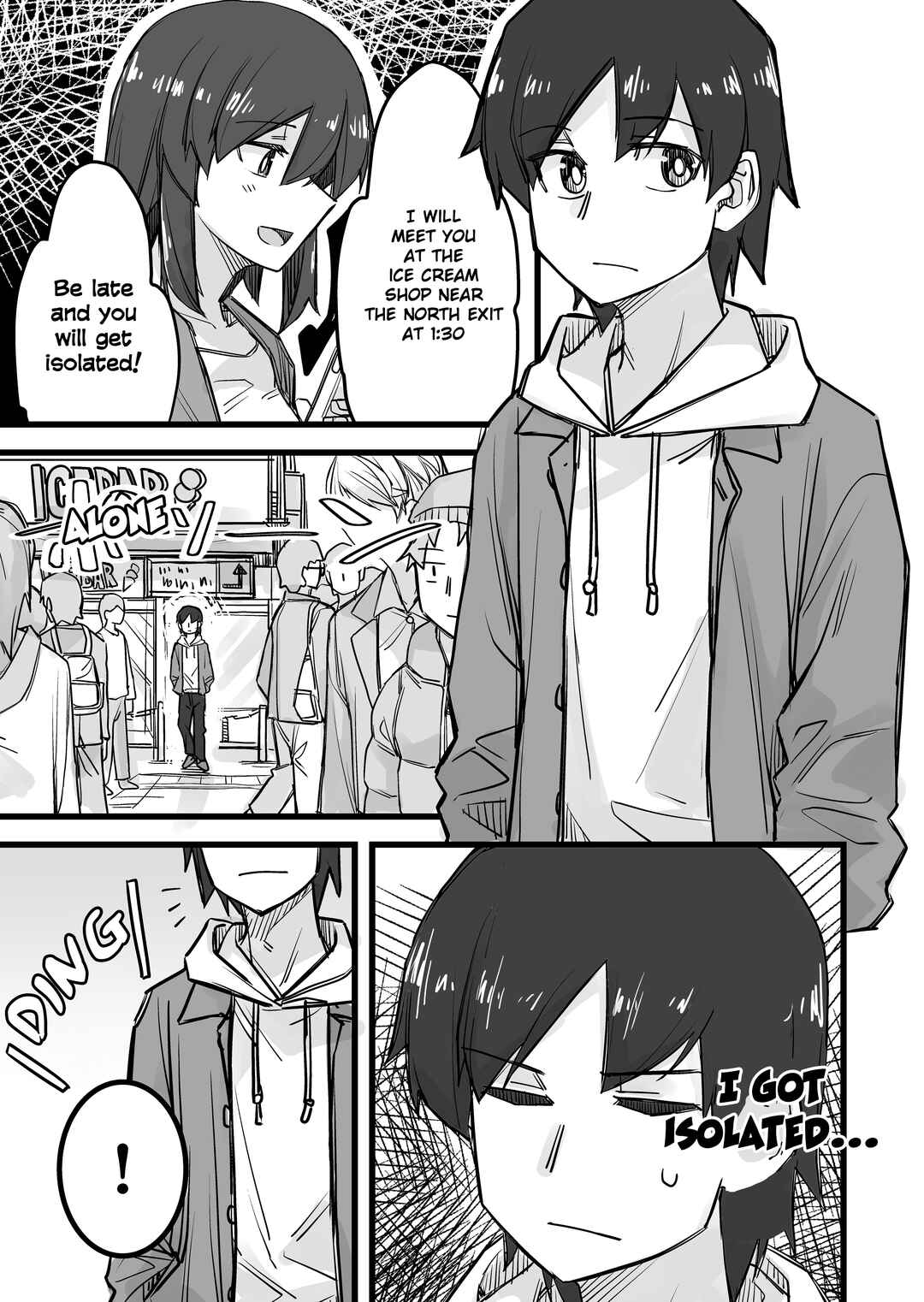 Ikemen Joshi to Josou Danshi Chapter 22 - Page 1