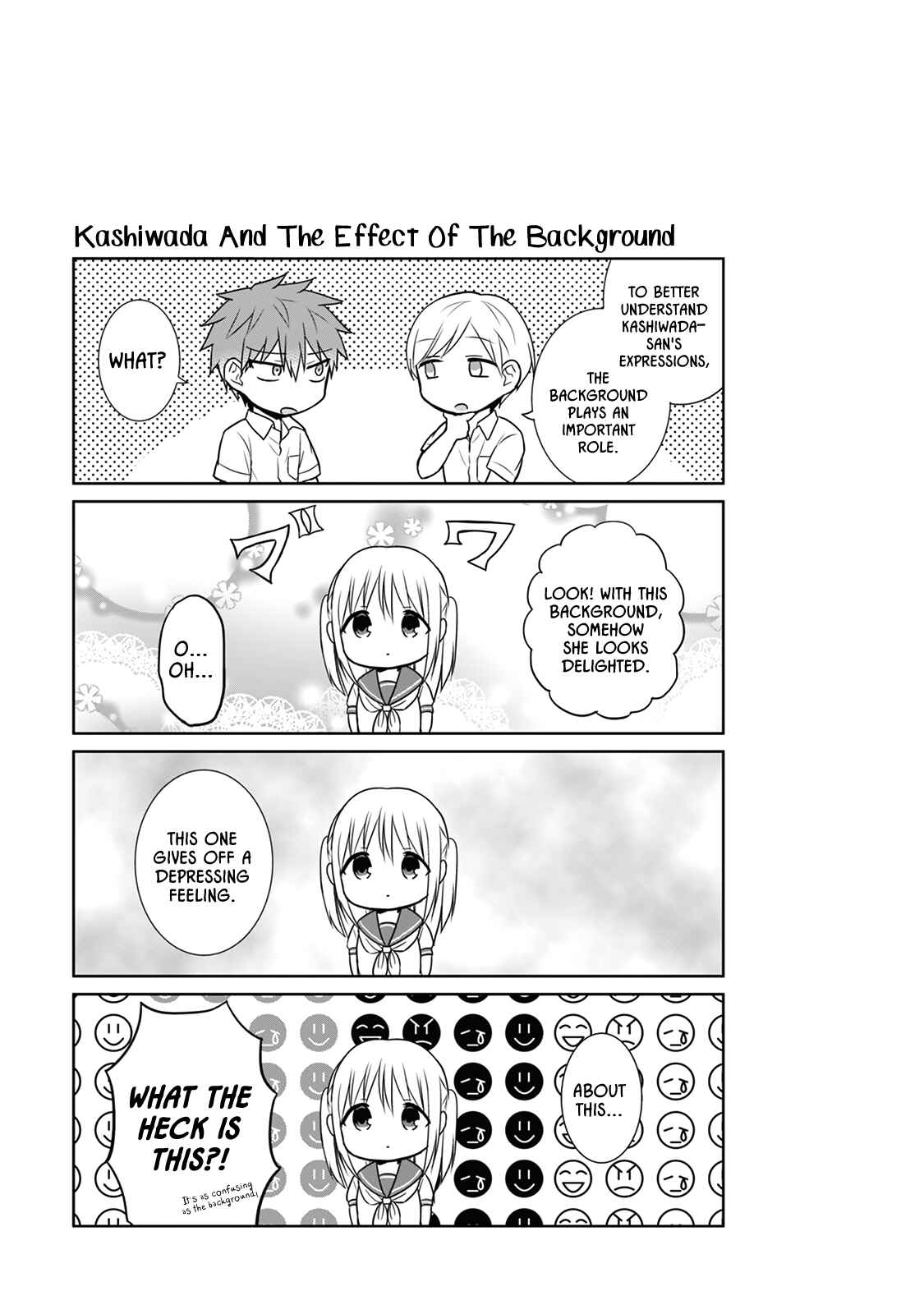 Kao ni Denai Kashiwada-san to Kao ni Deru Oota-kun Chapter 6 - Page 9