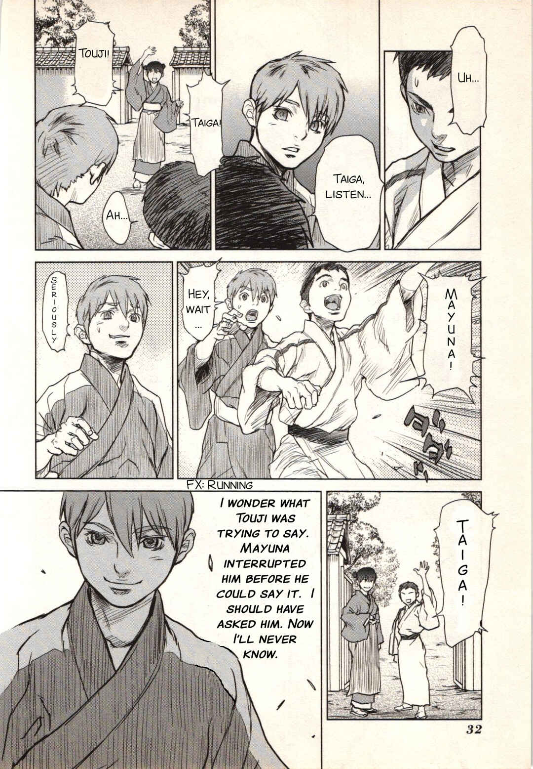 Jin ~Anime Seirei no Moribito Gaiden~ Chapter 1 - Page 37
