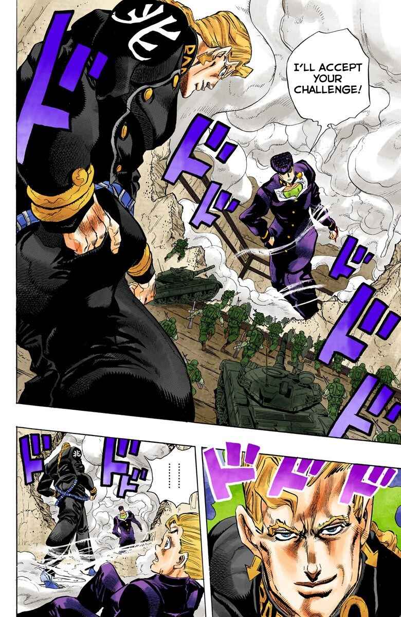 JoJo no Kimyou na Bouken: Part 4 - Diamond wa Kudakenai Color-ban Chapter 15 - Page 3