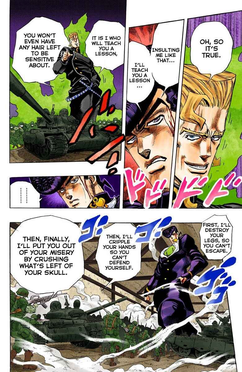 JoJo no Kimyou na Bouken: Part 4 - Diamond wa Kudakenai Color-ban Chapter 15 - Page 5