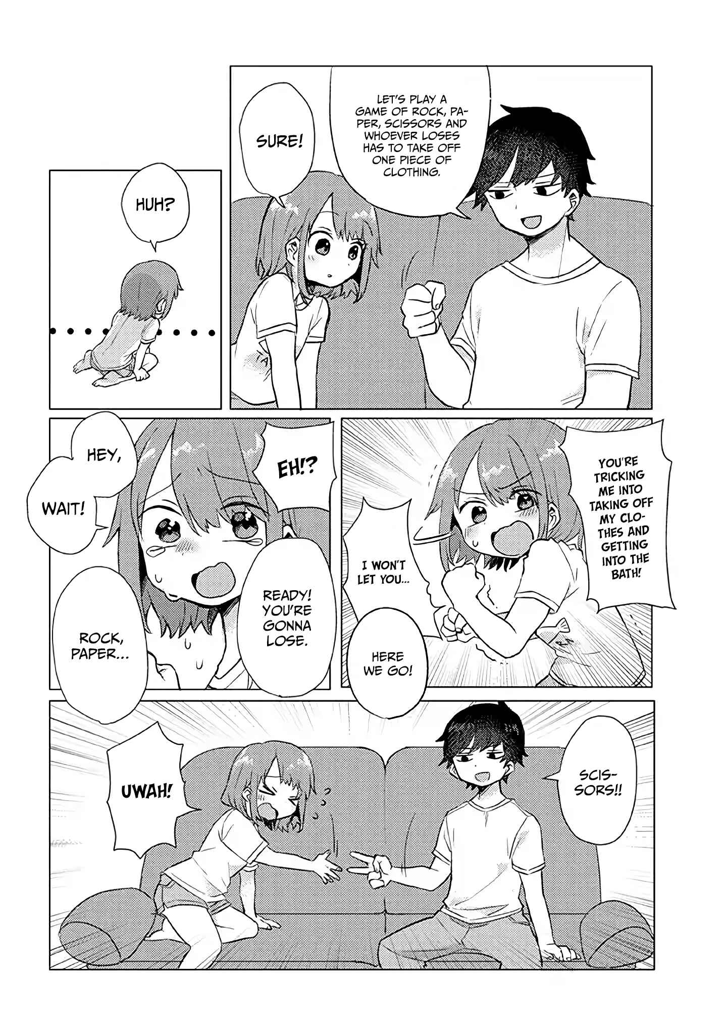 Zettai ni Furo ni Hairitakunai Kanojo VS Zettai ni Furo ni Iretai Kareshi Chapter 9 - Page 5
