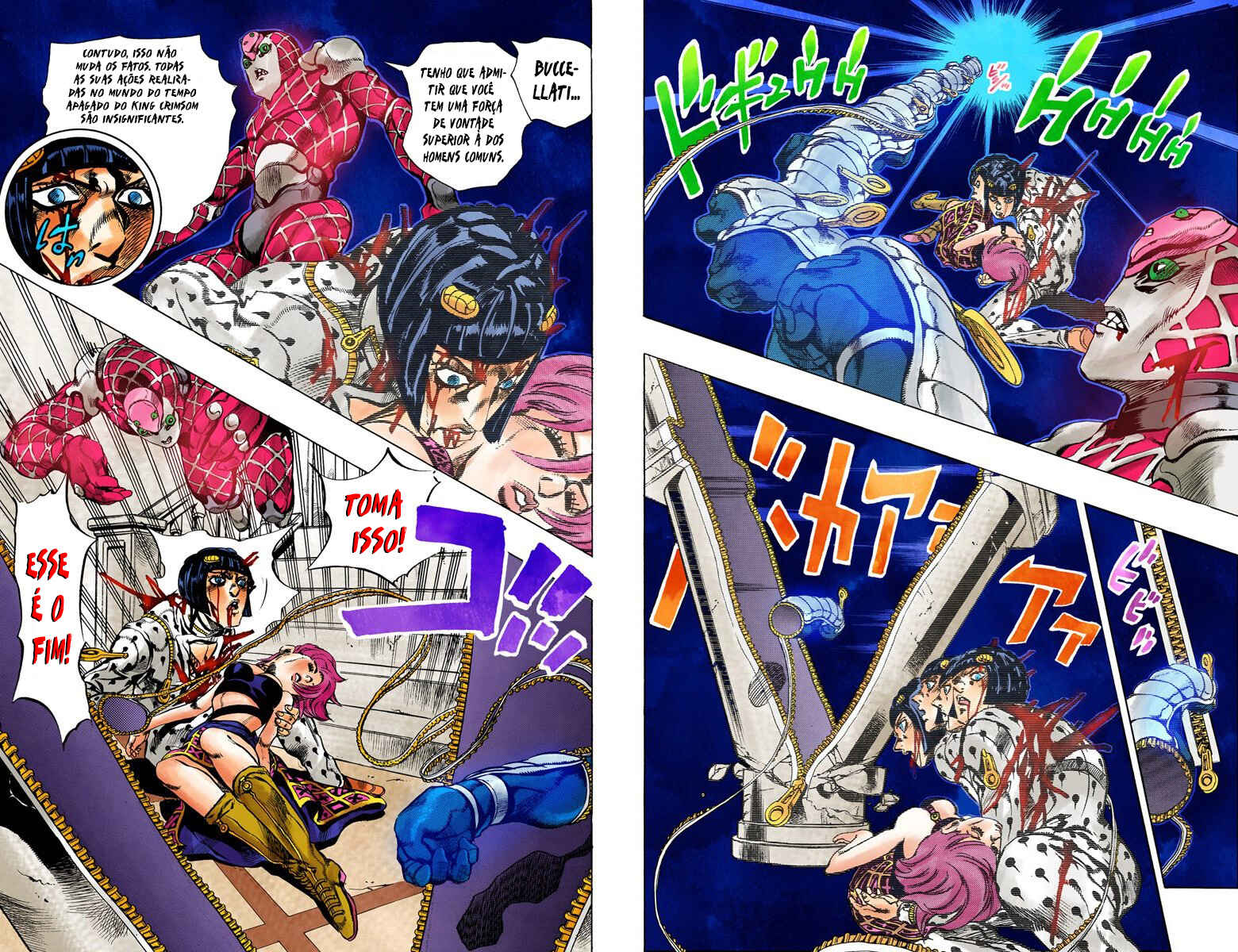 JoJo no Kimyou na Bouken: Part 5 - Ougon no Kaze Color-ban Chapter 82 - Page 8