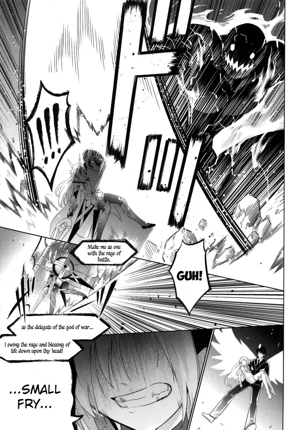 Magika no Kenshi to Shoukan Maou Chapter 22 - Page 5