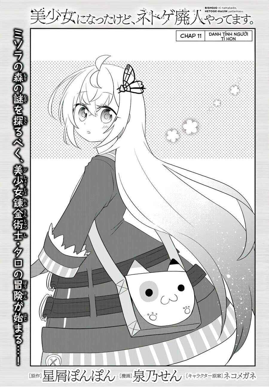 Bishoujo ni Natta kedo, Netoge Haijin Yattemasu. Chapter 11 - Page 1