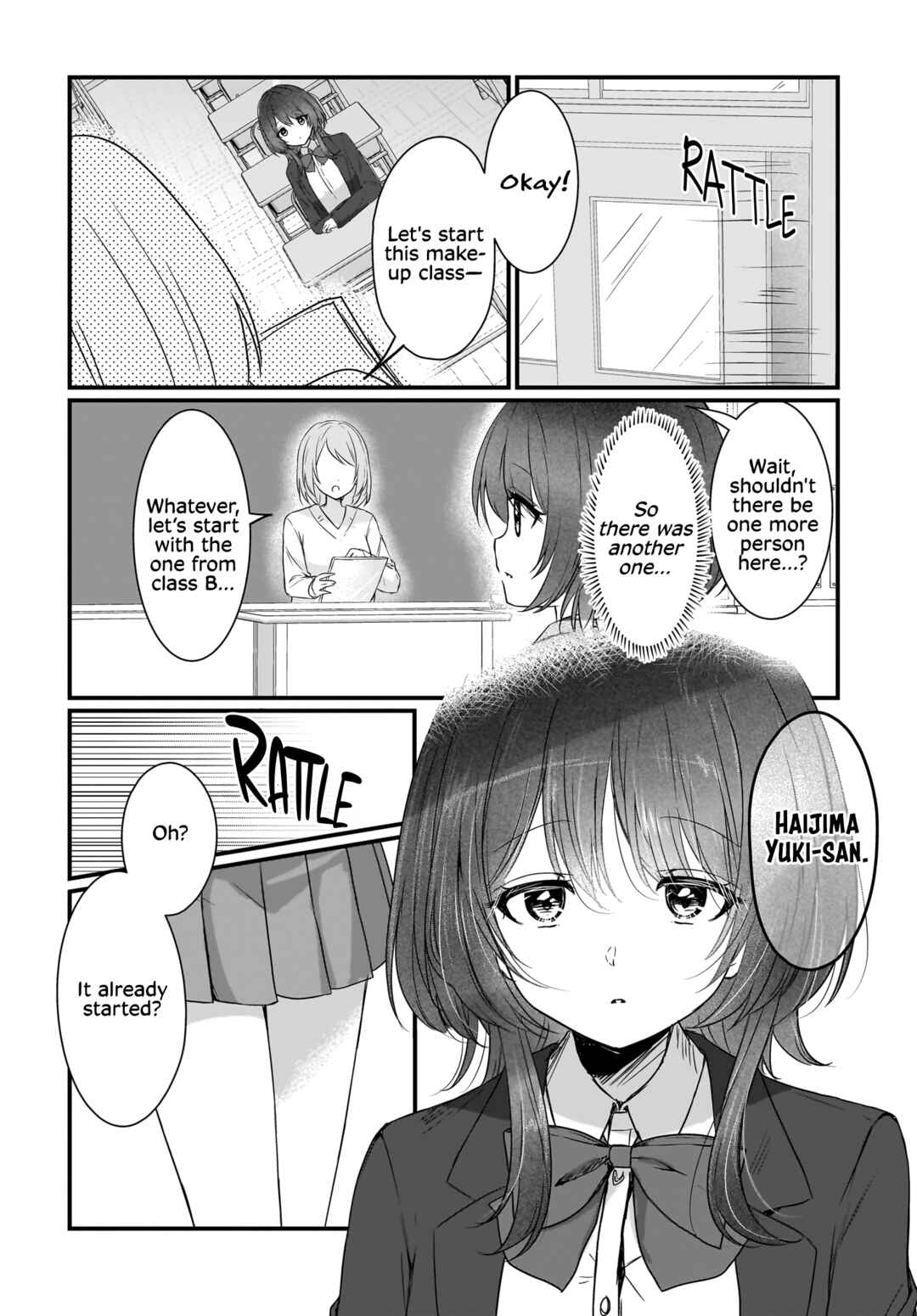 Kanojo no Kanojo to Fujun na Hatsukoi Chapter 1 - Page 4