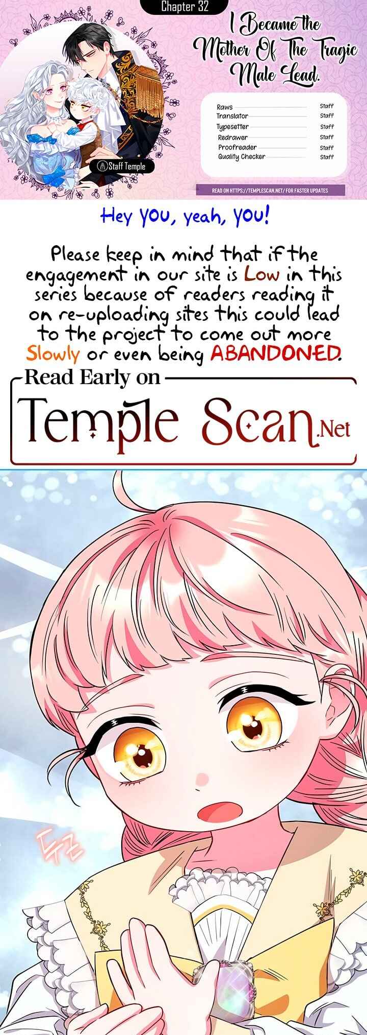I Became the Mother of the Evil Male Lead Chapter 32 - Page 1