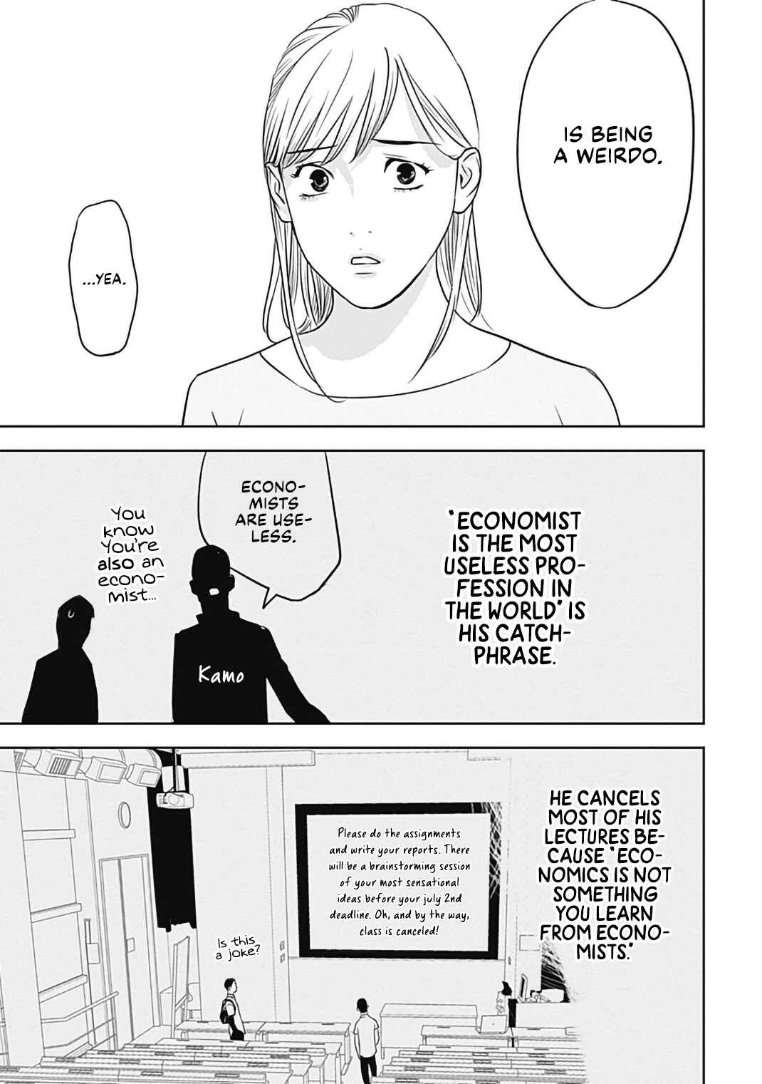 Duck Leeks are Poisonous: Professor Kamo's Lecture on Human Economics Chapter 0 - Page 9