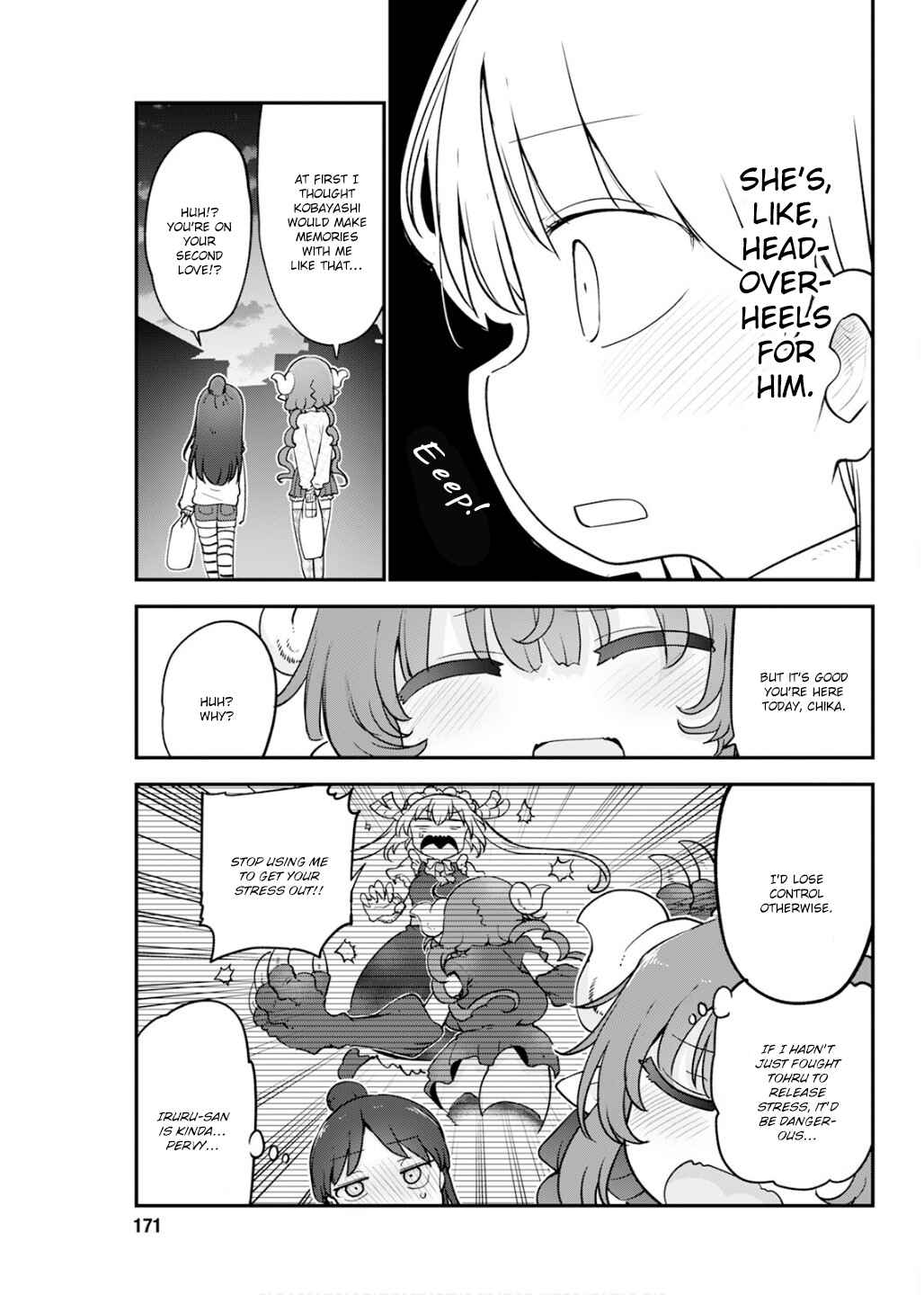 Kobayashi-san Chi no Maid Dragon Chapter 172 - Page 13