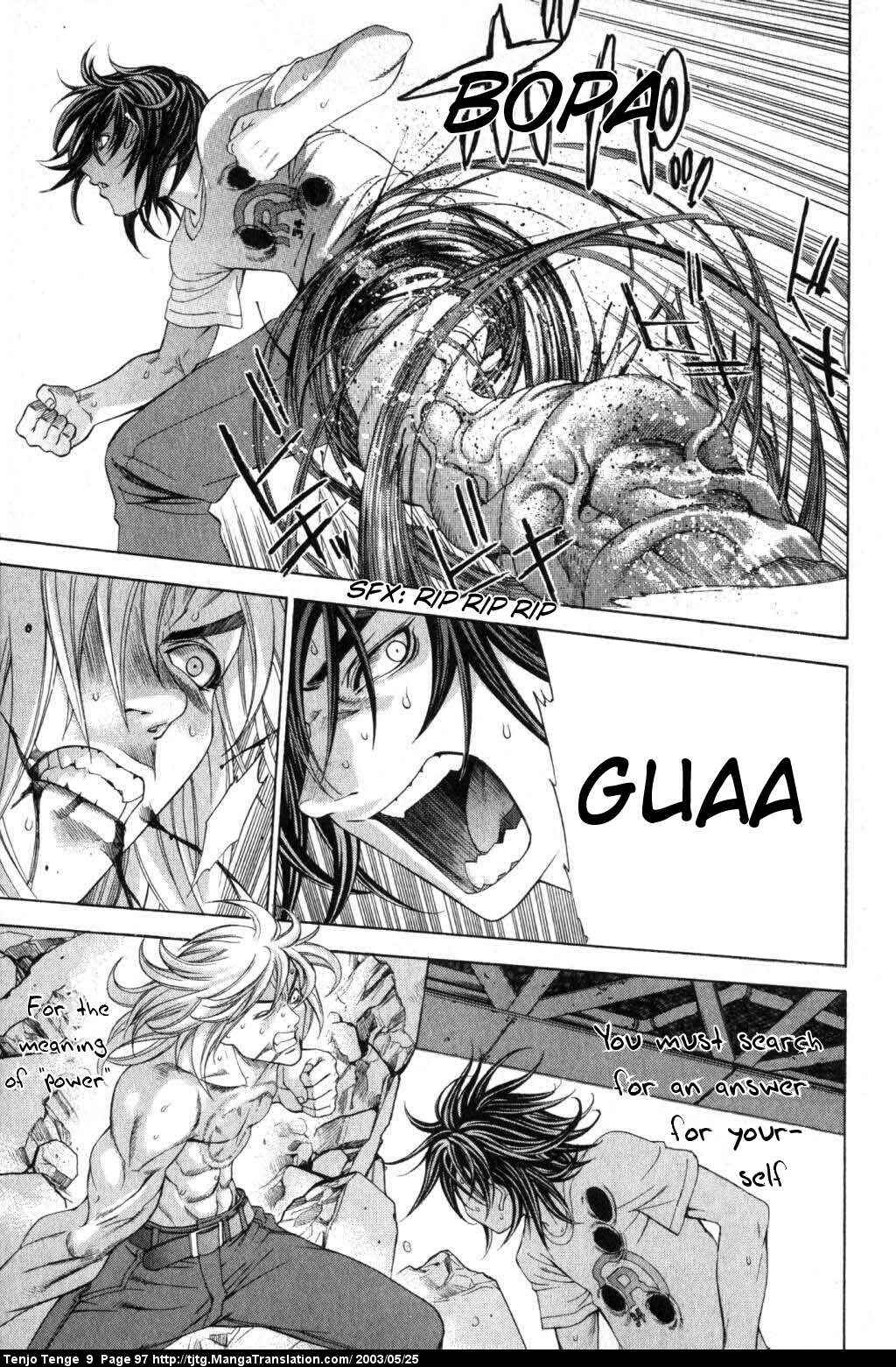 Tenjou Tenge Chapter 54 - Page 19