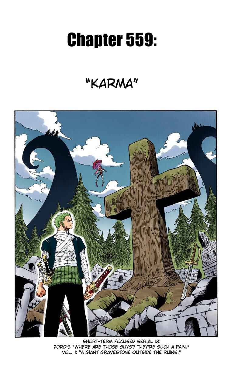 One Piece (Official Colored) Chapter 559 - Page 2