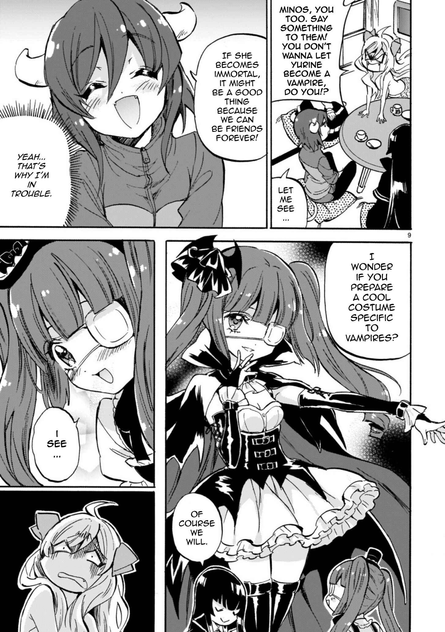 Jashin-chan Dropkick Chapter 197 - Page 9