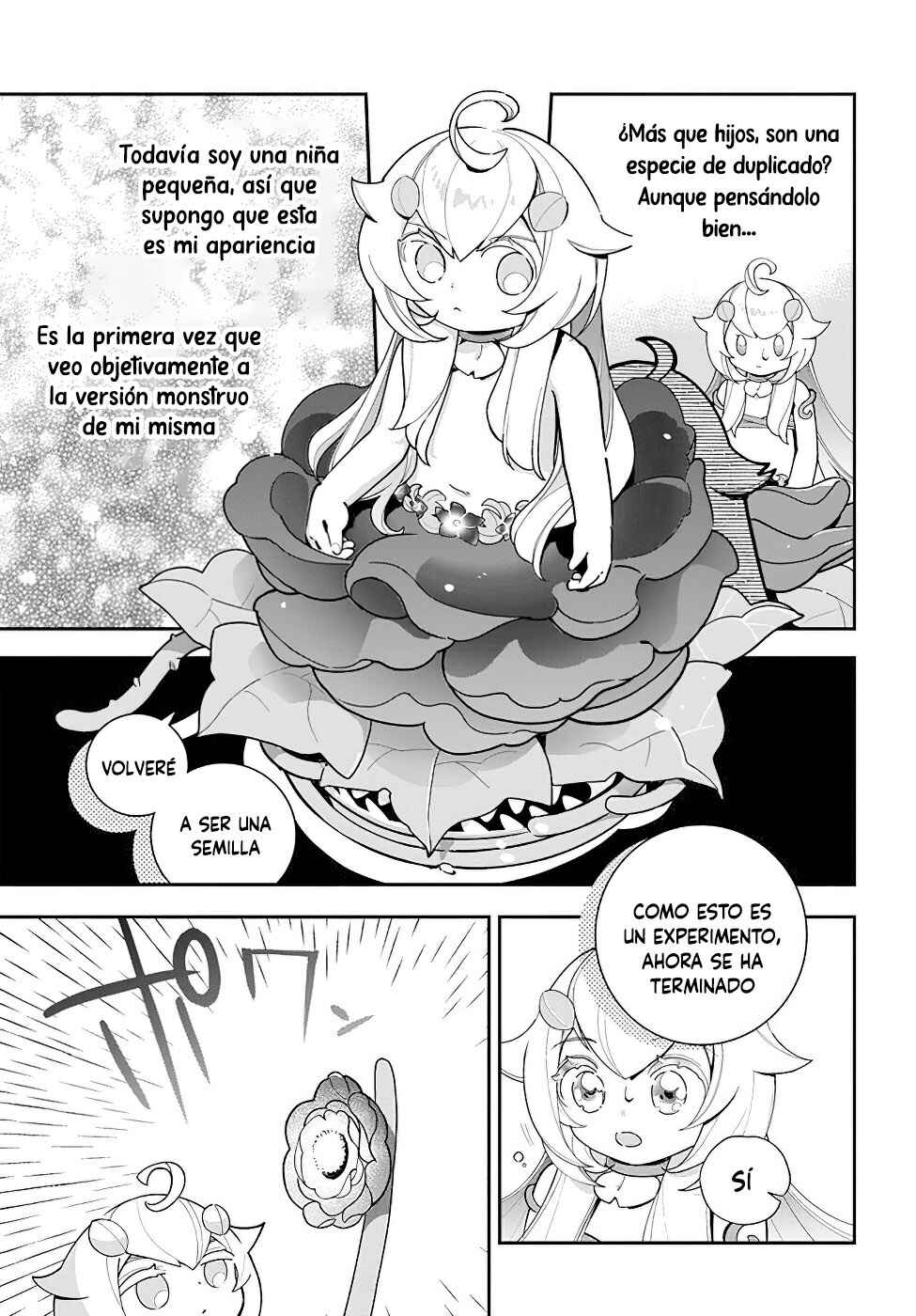 Shokubutsu Monster Musume Nikki: Seijo datta Watashi ga Uragirareta Hate ni Alraune ni Tensei Shite Shimatta node, kore kara wa Kougousei o Shinagara Shizuka ni Shokubutsu Life o Sugoshimasu Chapter 22 - Page 17