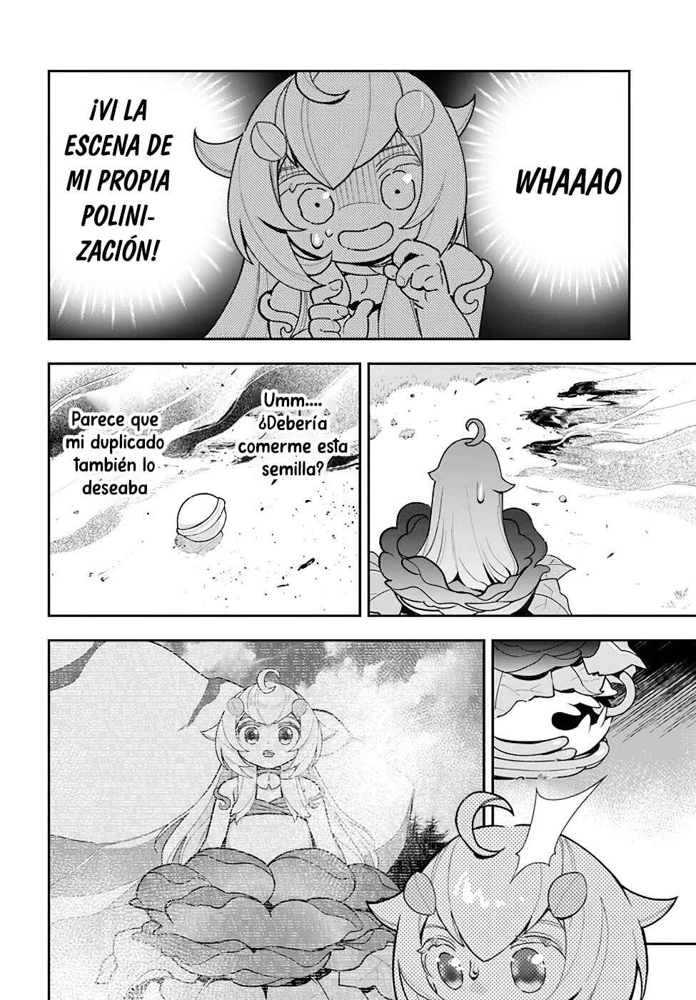 Shokubutsu Monster Musume Nikki: Seijo datta Watashi ga Uragirareta Hate ni Alraune ni Tensei Shite Shimatta node, kore kara wa Kougousei o Shinagara Shizuka ni Shokubutsu Life o Sugoshimasu Chapter 22 - Page 20