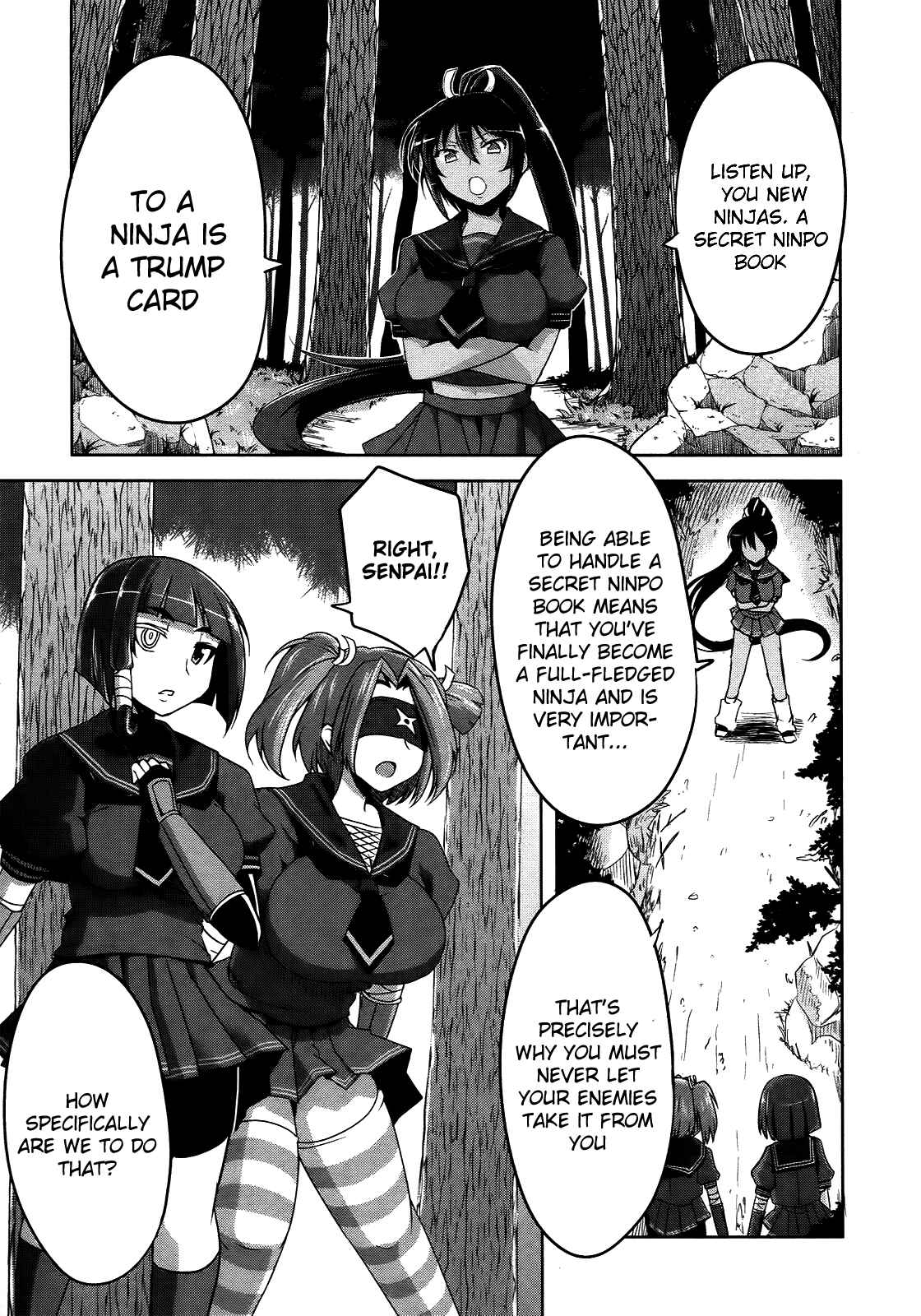 Senran Kagura - Guren no Hebi Chapter 3 - Page 7