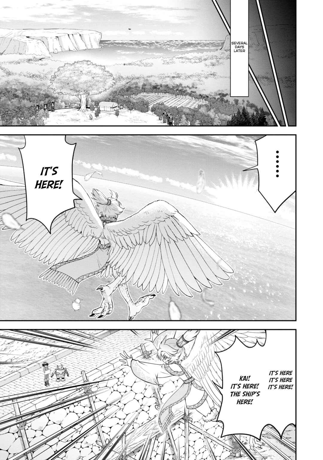 Tenohira Kaitaku Mura de Isekai Kenkokuki ~Fueteku Yome-tachi to Nonbiri Mujintou Life~ Chapter 47 - Page 8