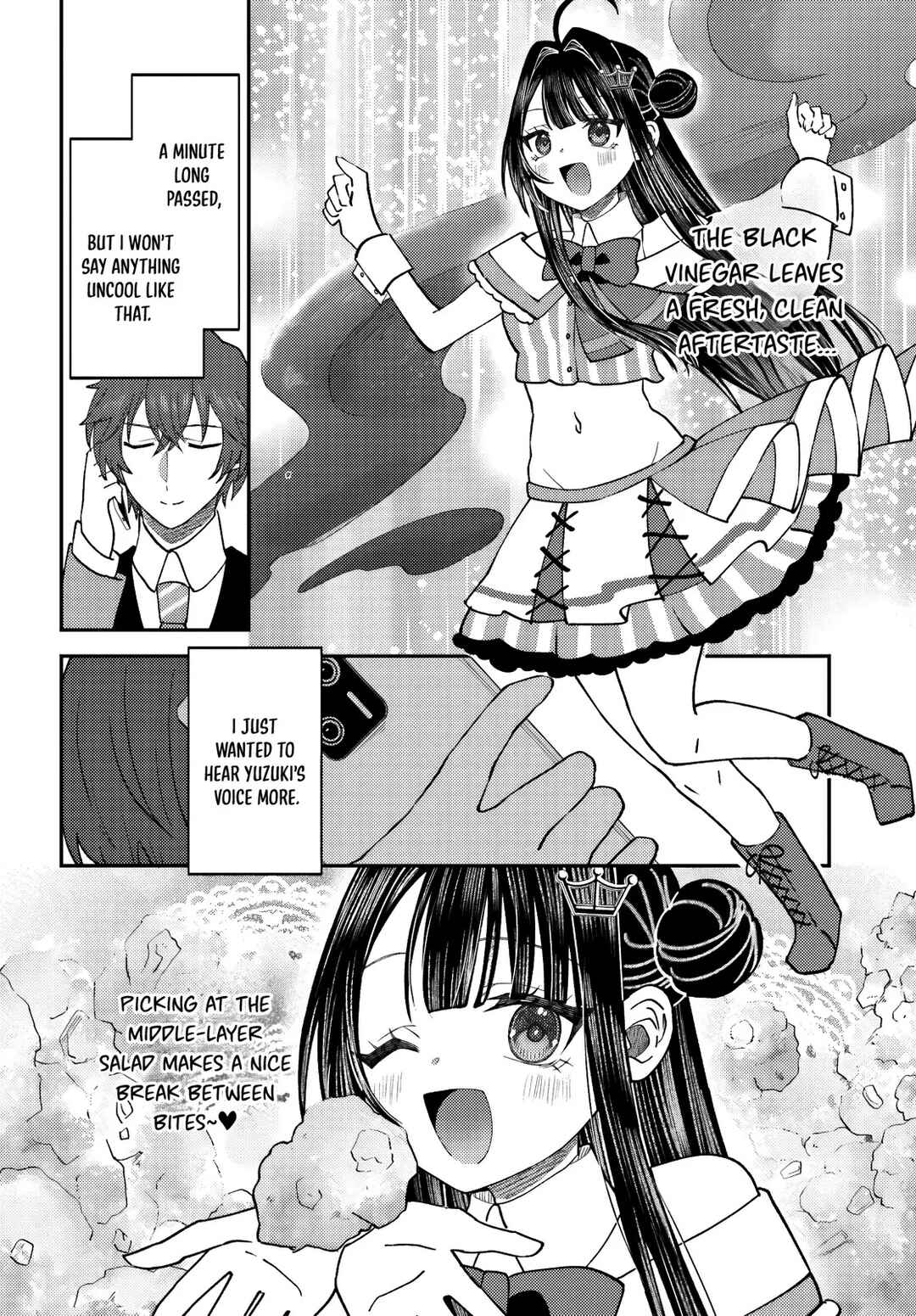 Ore no Haitoku Meshi wo Onedari Sezu ni Irarenai, Otonari no Top Idol-sama Chapter 10 - Page 11