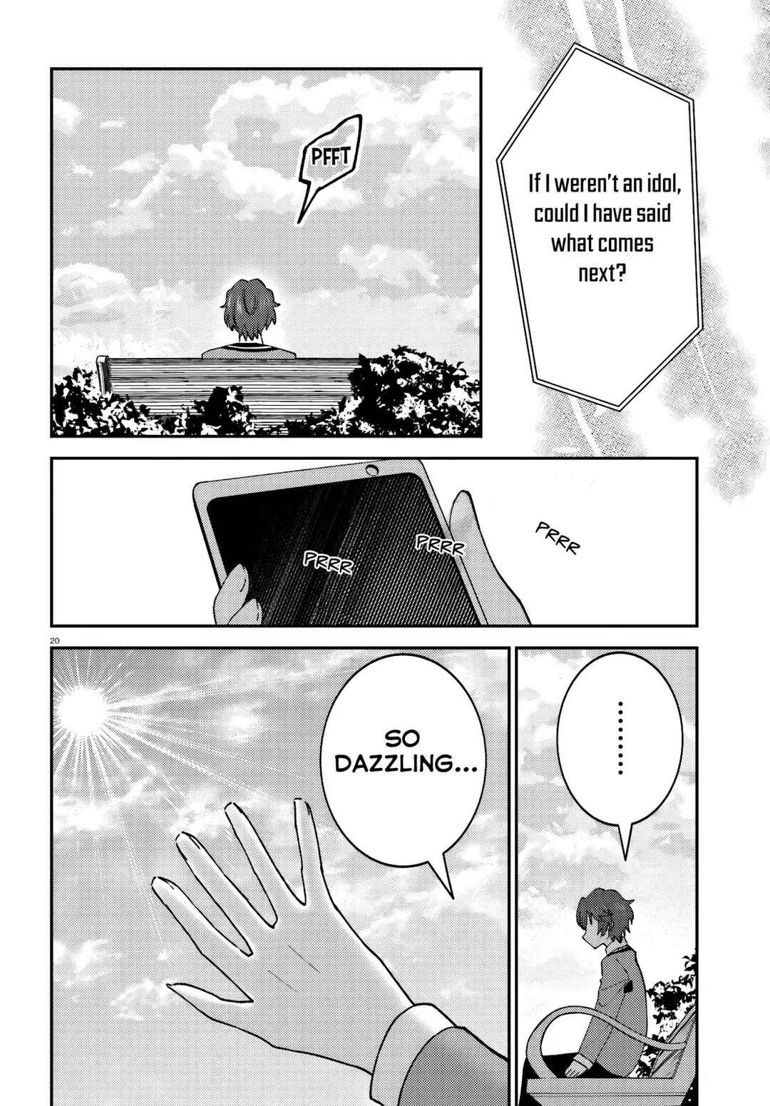 Ore no Haitoku Meshi wo Onedari Sezu ni Irarenai, Otonari no Top Idol-sama Chapter 10 - Page 20