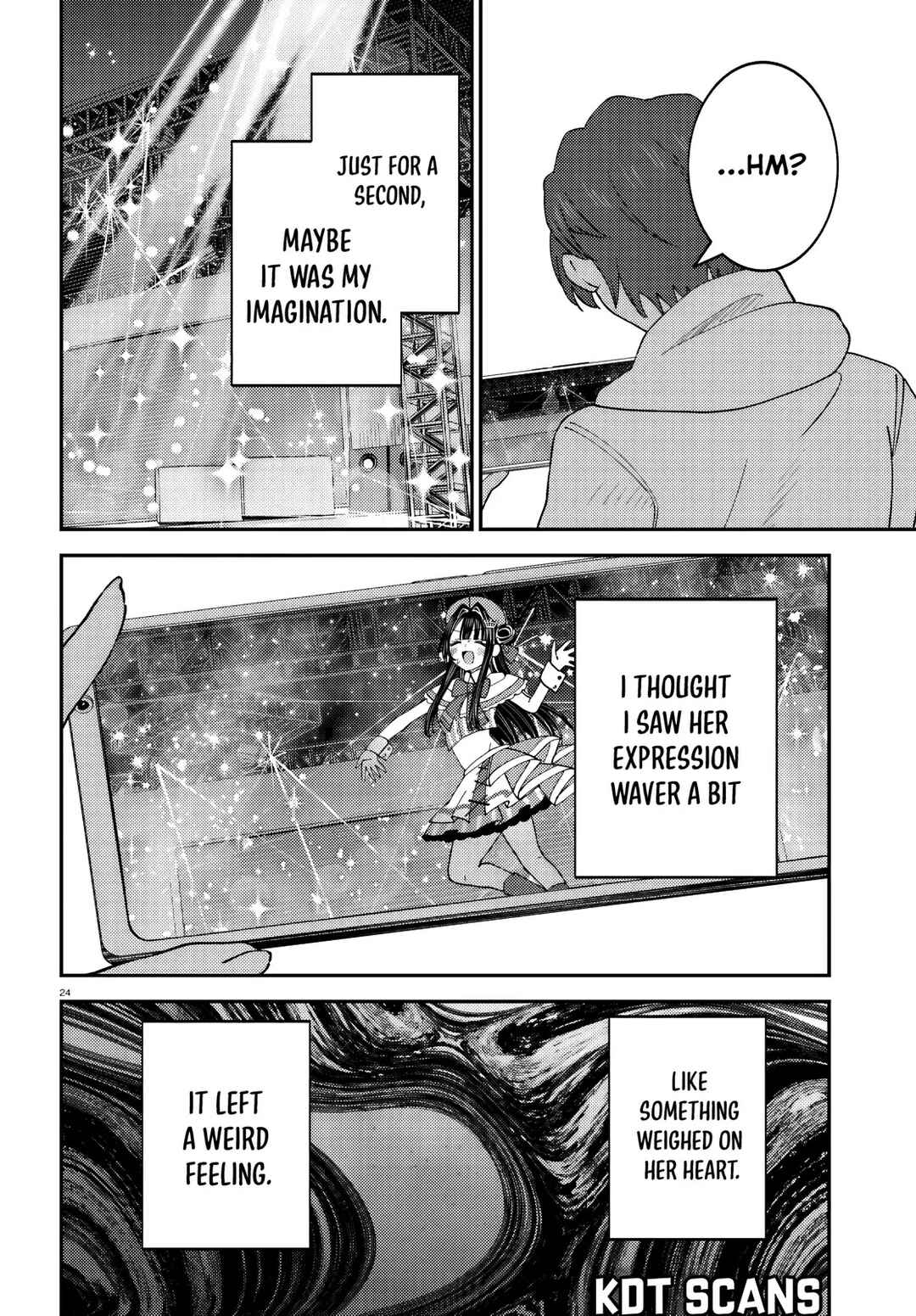 Ore no Haitoku Meshi wo Onedari Sezu ni Irarenai, Otonari no Top Idol-sama Chapter 10 - Page 24