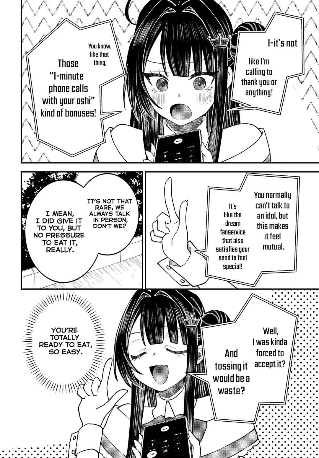 Ore no Haitoku Meshi wo Onedari Sezu ni Irarenai, Otonari no Top Idol-sama Chapter 10 - Page 9