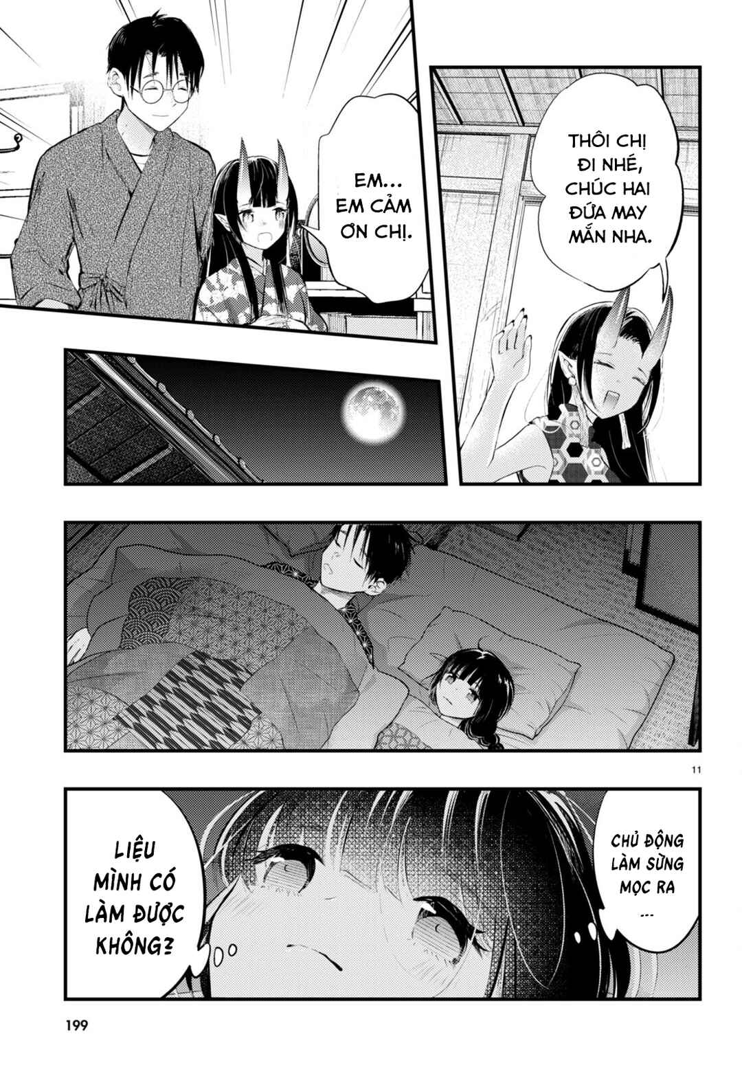 Tsuma no Kigen de Tenkou ga Kawaru Hanashi Chapter 6 - Page 11