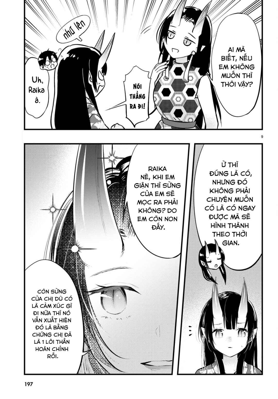 Tsuma no Kigen de Tenkou ga Kawaru Hanashi Chapter 6 - Page 9