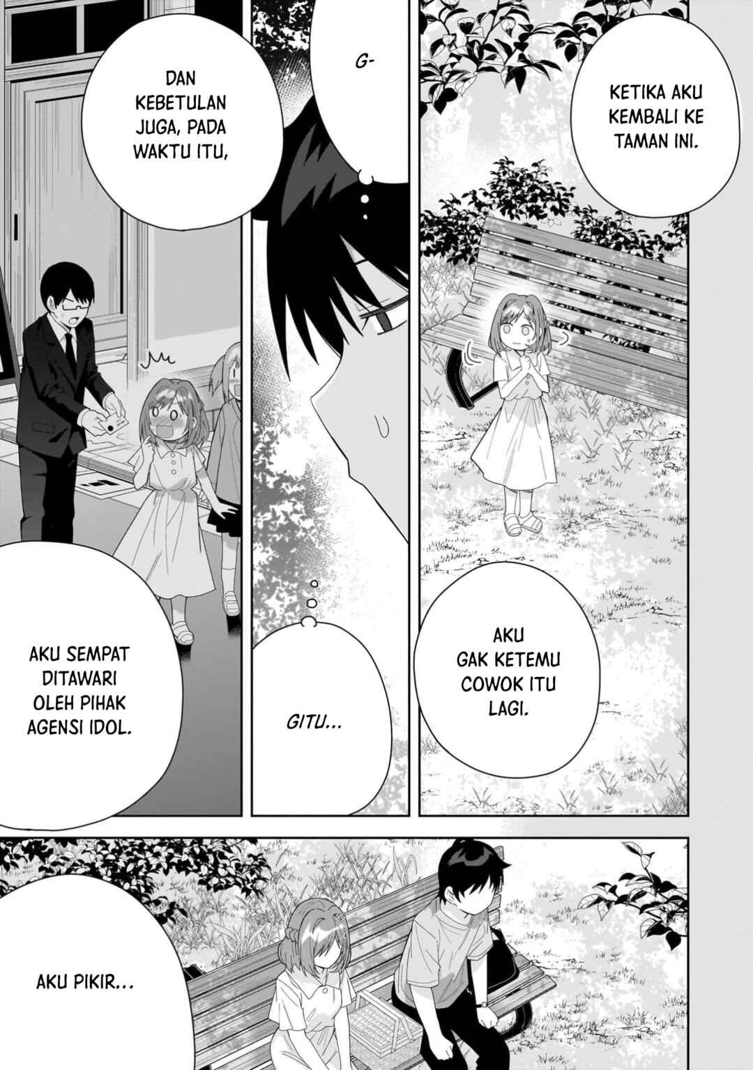 Classmate no Moto Idol ga, Tonikaku Kyodou Fushin nandesu. Chapter 14 - Page 17